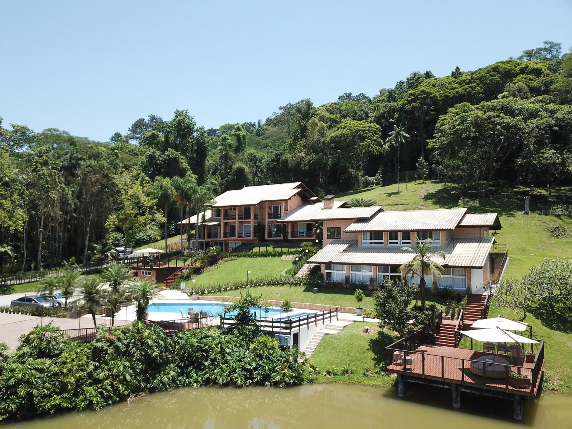 Village Du Lac Hotel Pomerode Esterno foto